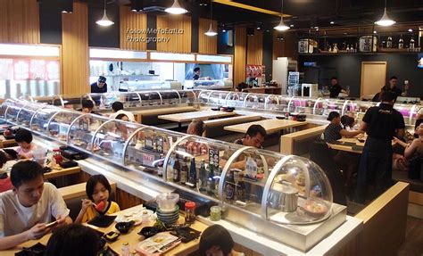 Sushi + rotary sushi bar - Oregon. Revolving Sushi Bar Restaurant Originating From Japan and Now In North America. Our hand-made sushi makes its way around the restaurant on a conveyor belt. You pick out the sushi as it passes by your table! 